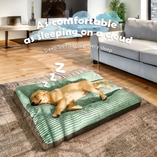 Up to 33 lbs Dog Mat Sleeping Dog Mattress Floor Mat Removable And Washable Dog Kennel Large Dog Kennel Pet Pad Dog Mat Soft Comfortable Bed Up to 33 lbs Dog Mat Sleeping Dog Mattress Floor Mat Removable And Washable Dog Kennel Large Dog Kennel Pet Pad Dog Mat Soft Comfortable Bed
