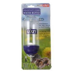 Lixit Aquarium Cage Water Bottle Clear (Option: 5 oz)