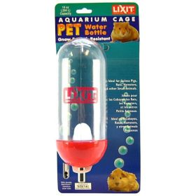Lixit Aquarium Cage Water Bottle Clear (Option: 10 oz)