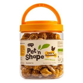 Pet 'n Shape Chik 'n Dumbbells Dog Treats (Option: 16 oz)