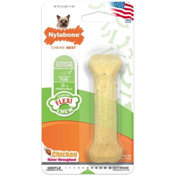 Nylabone Flexi Chew Dog Bone