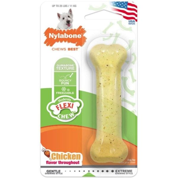 Nylabone Flexi Chew Dog Bone