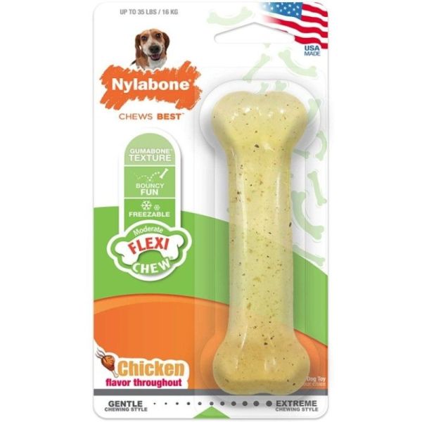 Nylabone Flexi Chew Dog Bone