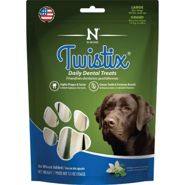 Twistix Wheat Free Dental Dog Treats