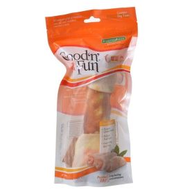 Healthy Hide Good 'n' Fun Triple (Option: Flavor Bones  Beef, Pork & Chicken  Large  1 Pack)