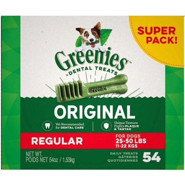 Greenies Regular Dental Dog Treats Greenies Regular Dental Dog Treats