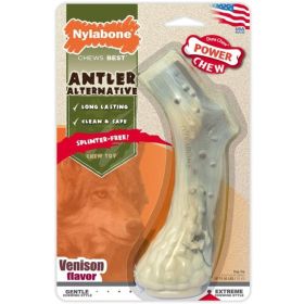 Nylabone Power Chew Antler Alternative Venison Flavor (Option: Large  1 Count)