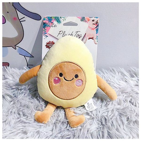 Pet Sound Plush Toy Avocado Series Molar