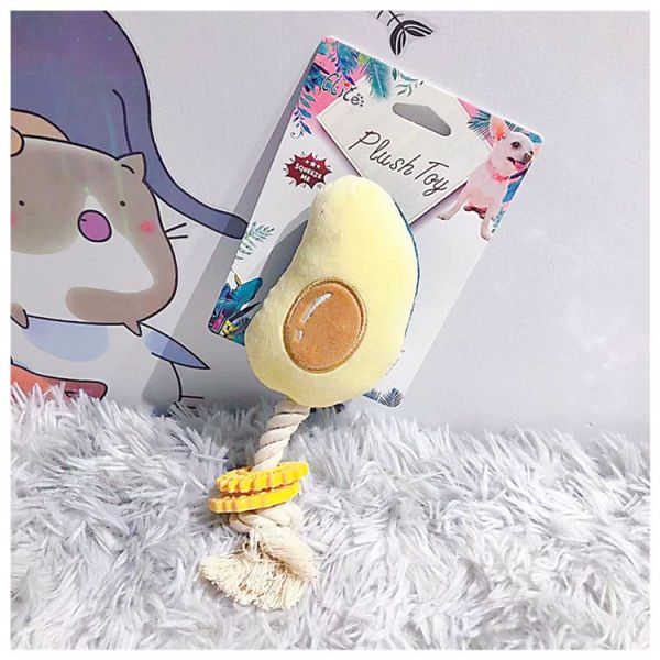 Pet Sound Plush Toy Avocado Series Molar