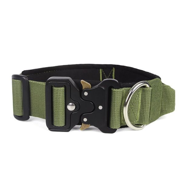 Pet Collar Pull-resistant Large Dog Lifting Tactical Collar
