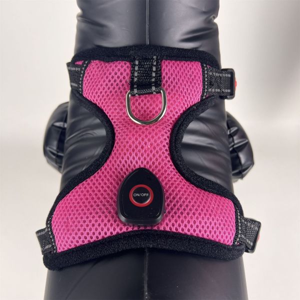 LED Luminous Pet Harness USB Charging