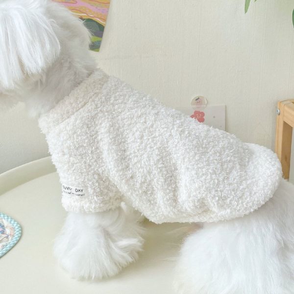 Double-sided Cloud Velvet Thickened Pet Puppy Cat Clothes